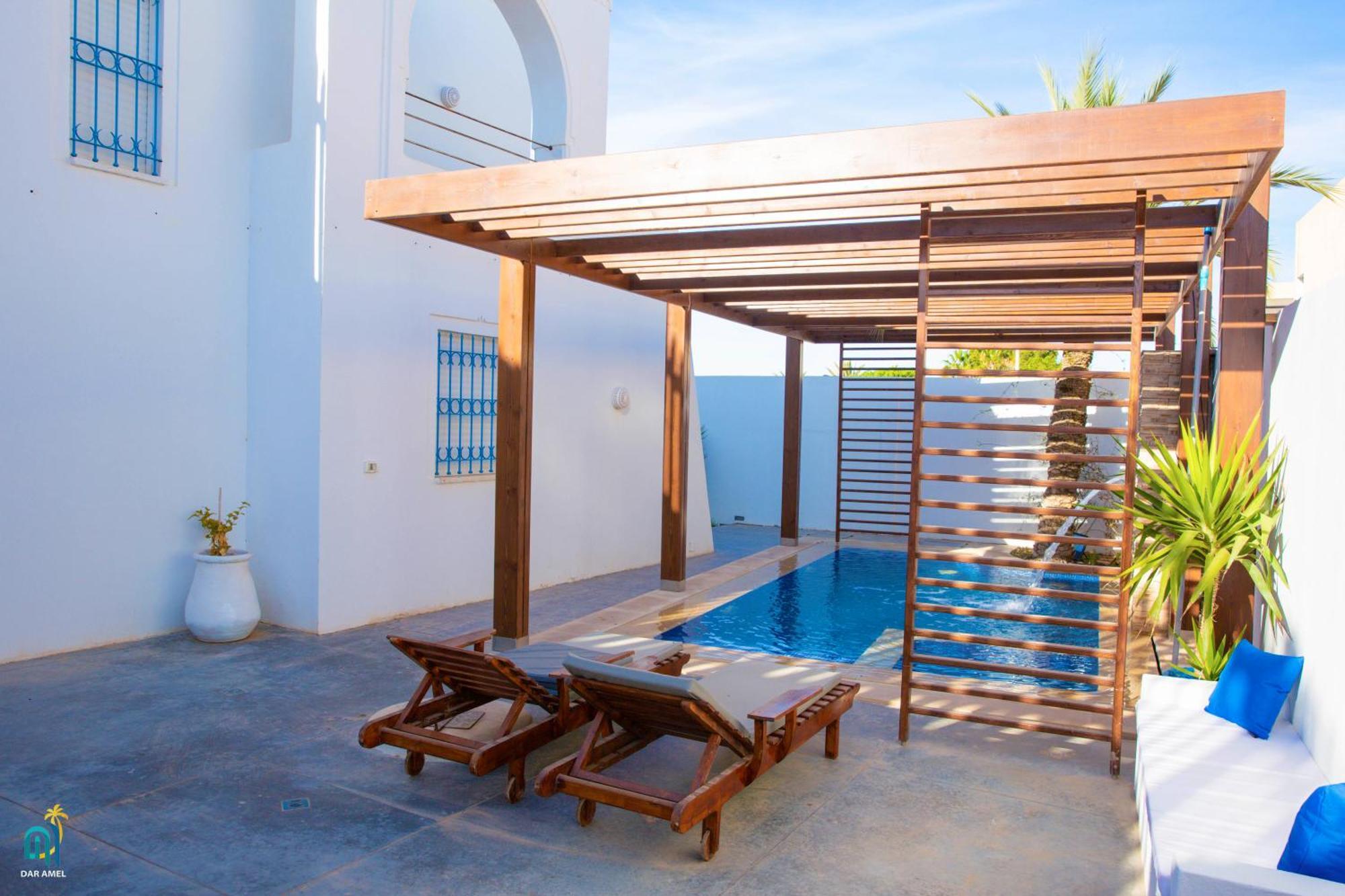 Villa Dar Amel à Houmt Souk  Extérieur photo